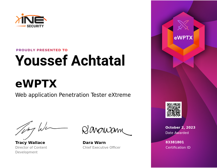 eWPTX Certification